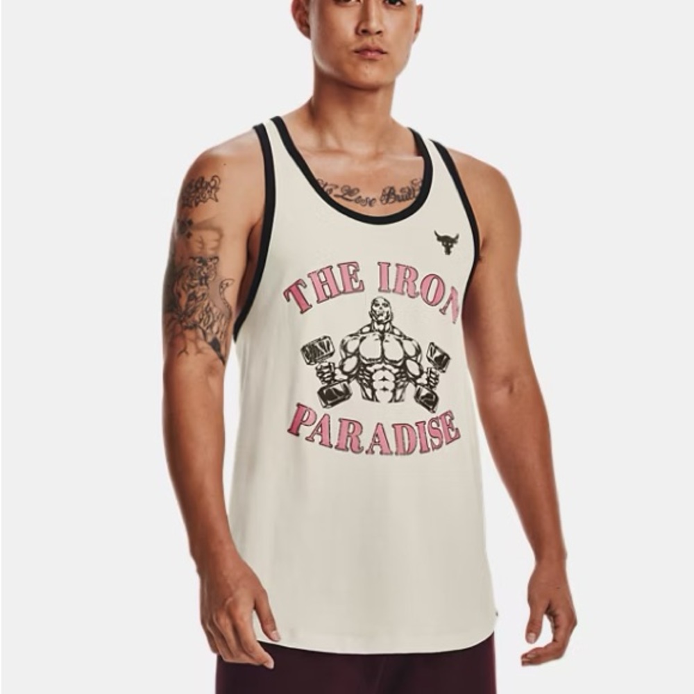 Under Armour project rock tank size large BRAND NEW WITH TAGS